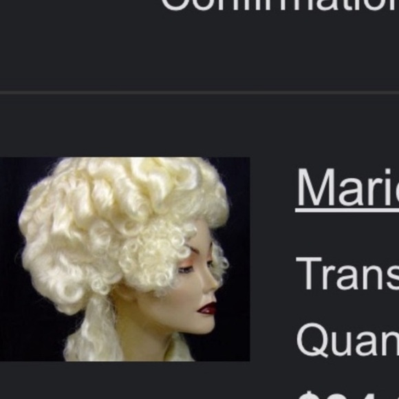 Marie Antoinette Wig - Picture 2 of 2